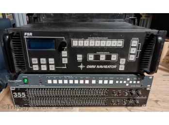Lot Of Audio Visual Equipment Video Switcher Scaler Equalizer