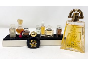 Givenchy Pi Eau De Toilette Lalique Parfume Sampler & Small Bottles