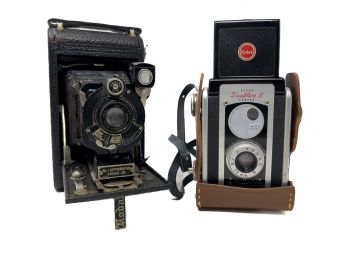 Vintage Kodak Film Cameras Duaflex II