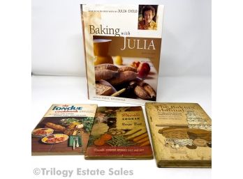 Signed Julia Child Cookbook & Others