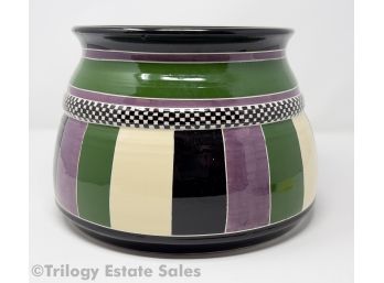 Kathy Hanson Signed Ceramic Pot