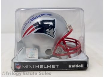 Patriots NFL #37 Ryan Mallett Autographed Riddell Mini Helmet In Original Packaging