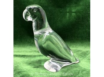Baccarat Crystal Parrot