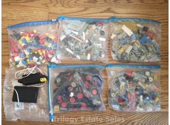 Vintage Legos Minfigs & Small Parts All From Early 1980's-2000's