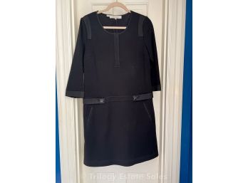 Gerard Darel Black Knit Dress Size 42