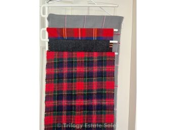 Four Cashmere And Or Wool Scarves From Scotland