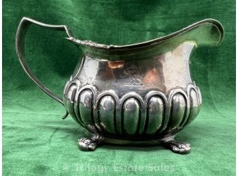 George III Sterling Silver Cream Pitcher, London 1812