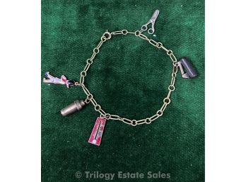 14kt Charm Bracelet