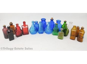 Miniature And Apothecary Bottles Lot