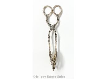 800 Silver Tongs 2.420 Ozt