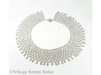 Notorius RBG-style Beaded Collar Necklace