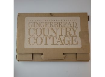 1995 Longaberger Pottery Gingerbread Cottage Cookie Mold