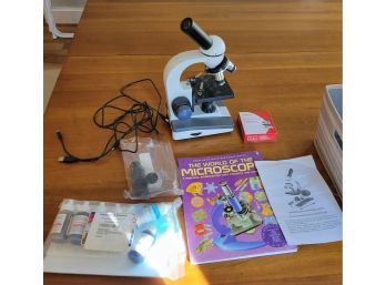 AMSCOPE Student LED Lit Microscope M150  & More