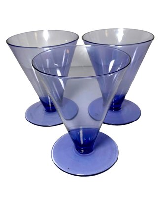 Calvin Klein Home Amethyst Art Deco Glassware