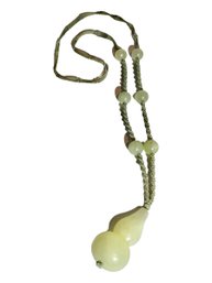Vintage Chinese Jade Necklace