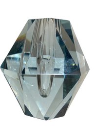 1960s Asta Strmberg Diamond Vase Signed