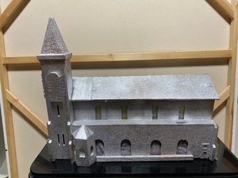 Vintage Model Of A Cathedral