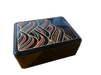 Japanese Lacquer Dressing Table Box