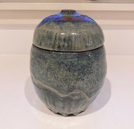 Lidded Pottery Vessel