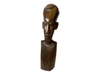 Mid-Century Modern African Style Carving