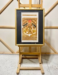 Adoration Of Ra Framed Fine Art Print