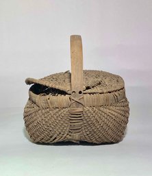 Virginia Rib-Type Woven Split Egg Basket