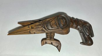 Pacific Northwest Native Carving By TItus Oenga