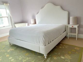 King Upholstered Bed Frame And Headboard