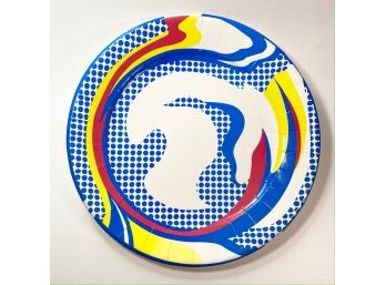 Roy Lichtenstein Paper Plate