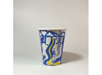 Roy Lichtenstein Paper Cup