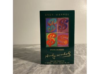 Andy Warhol Pour Homme Eau De Toilette NEW