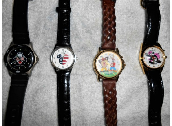 4 Mens Watches Lot 284