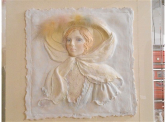 Mary Vickers Signed 3D Painting Titled Mary Ellen