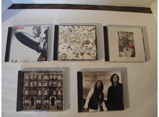 6 Cds Led Zeppelin And More - Lot 122