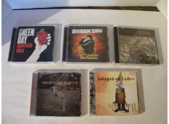 5 CD's - Green Day, Hootie And More - Lot 134