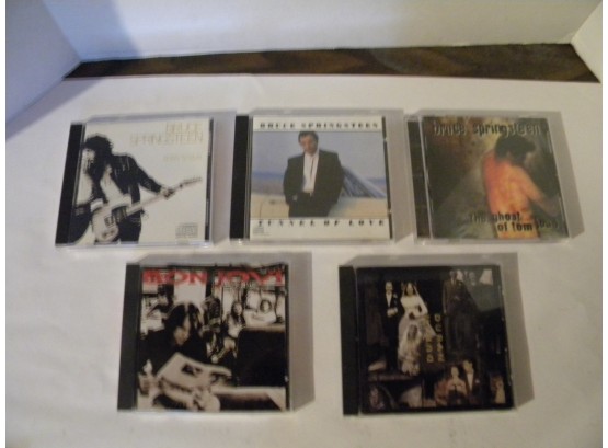 5 CD's  - Springsteen, Bon Jovi, Duran Duran - Lot 132