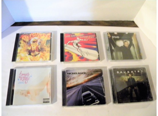 6 CD's - Daughtry And More - Lot 129