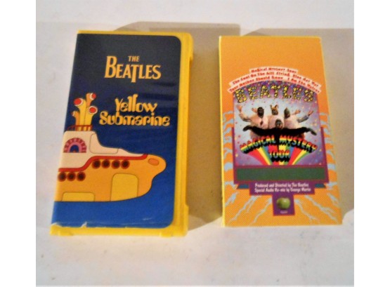 2 Beatles VHS Movies