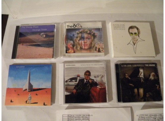6 CD's - Elton John, Tom Petty And More - Lot 114