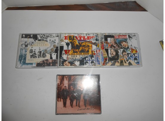 4 CD's The Beatles BBC Anthology And Beatles Live At BBC - Lot 148