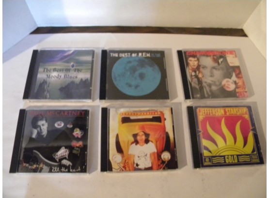 6 CD's - REM, Harrison And More - Lot 123