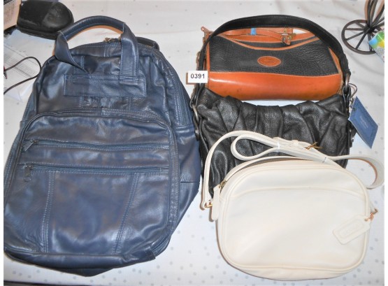Ladies Leather Bags - Lot 391