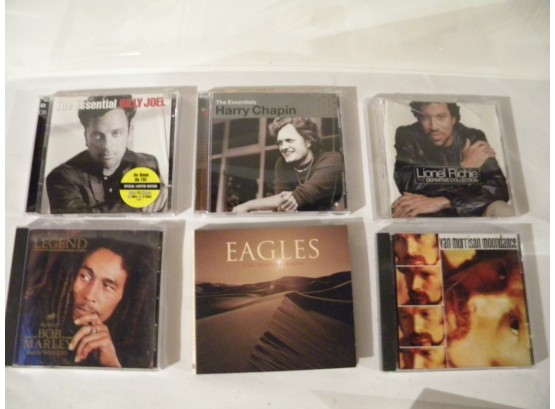 6 CD's Rock - Eagles, Van Morrison, And More - Lot 113