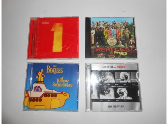 4 CD's The Beatles - Lot 147