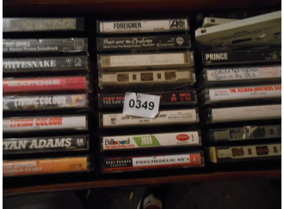 Cassette Tapes - Lot 349