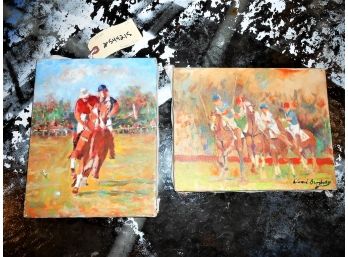 2 Original Edward Brodney Paintings
