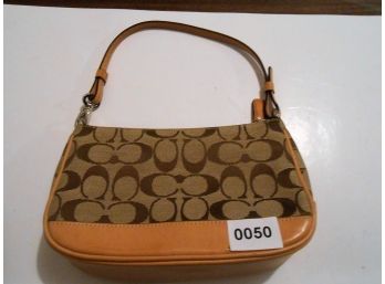 Coach Brand, Medium Size, Good Condition, 1 Small Stain