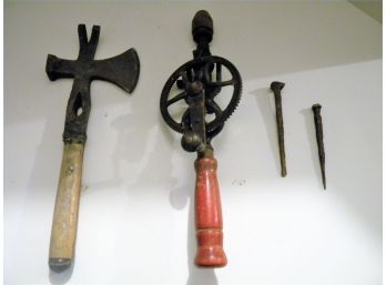 Antique Tools & Nails