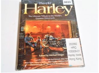 Harley Davidson Imported Book Unopened