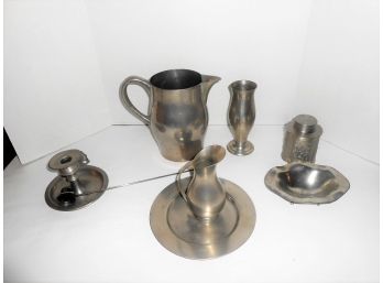 7 Pieces Authentic Pewter